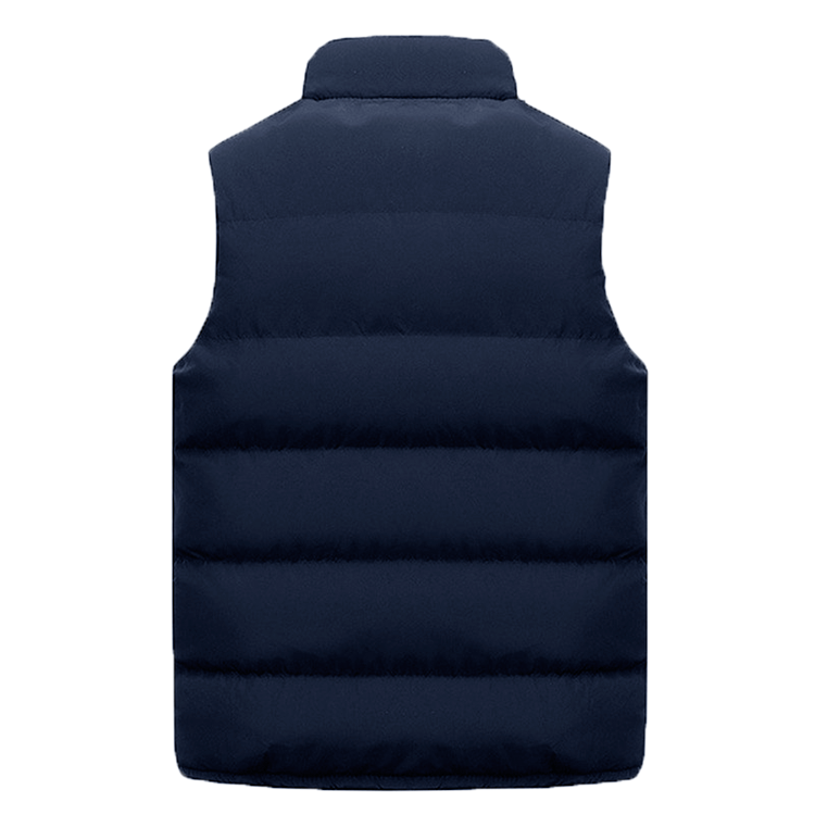 Men’s Warm Waterproof Vest Jacket – Winter Sleeveless Waistcoat